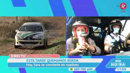 Rally en Cristina