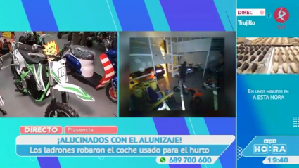 Alunizaje en Plasencia