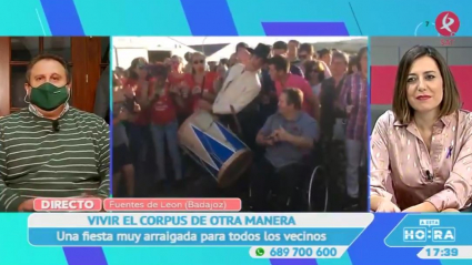 Pedro es danzante a pesar de estar en silla de ruedas