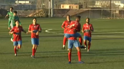 El Diocesano celebra un gol.