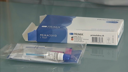 test de autodiagnóstico de COVID-19 disponible en farmacia