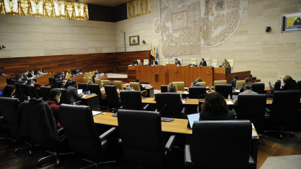 Sesión plenaria para la aprobación de los presupuestos autonómicos