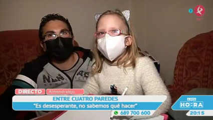 Emma vive aislada por culpa del coronavirus