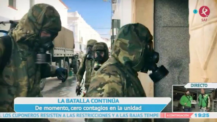 Ejército contra el virus