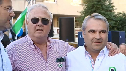 Miguel Celdrán y Francisco Javier Fragoso en una imagen de archivo