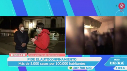 San Vicente de Alcántara en plena pandemia