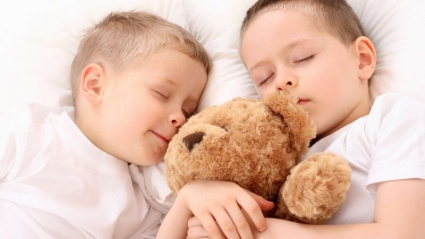 niños durmiendo