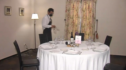 Los restaurantes están pendientes de los aforos