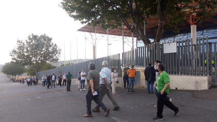 Vacunación masiva en el área de salud de Plasencia