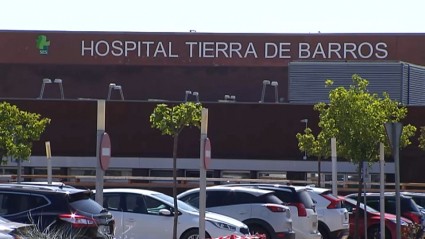 Fachada del hospital Tierra de Barros