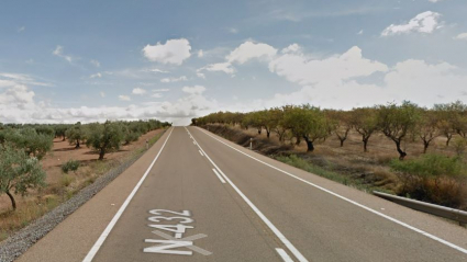 Lugar aproximado del accidente