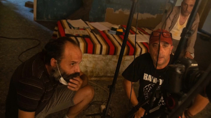 Rodaje del cortometraje
