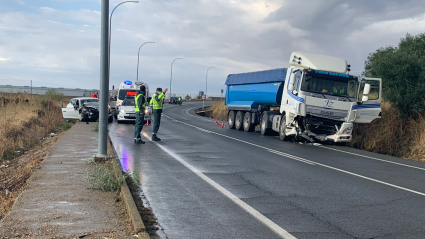 Accidente mortal en Zafra