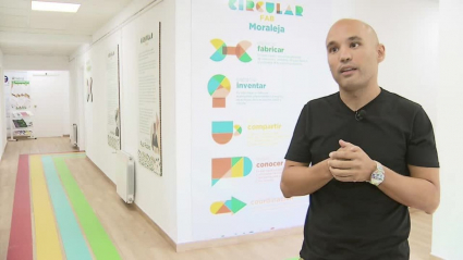 aula circular lab en Moraleja