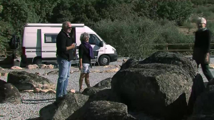 área de descanso para autocaravanas