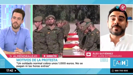 Manifestación Militar