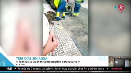 Corte del agua