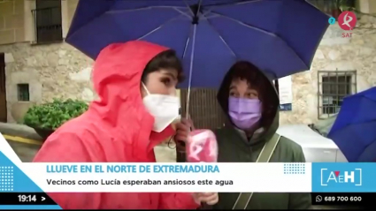 Precipitaciones en Extremadura