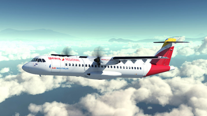 Avión de Air Nostrum regional