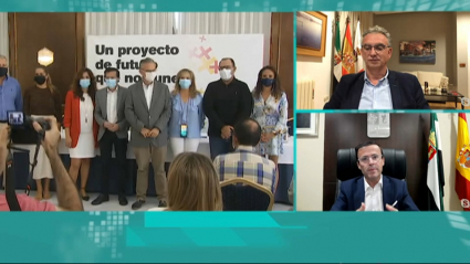 Entrevista a alcaldes de Don Benito y Villanueva de la Serena en EXN2