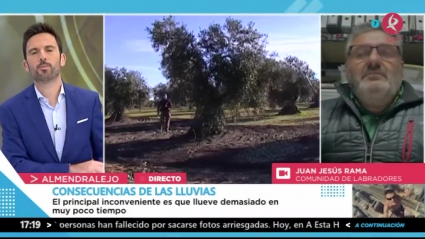 Lluvias en Extremadura