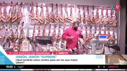 El mejor jamón de Extremadura