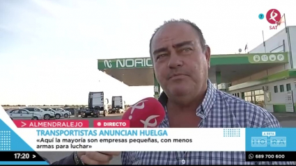 Los transportistas echan el freno
