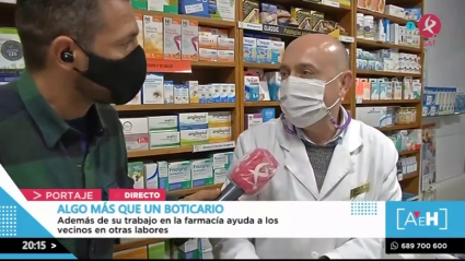 El boticario del pueblo