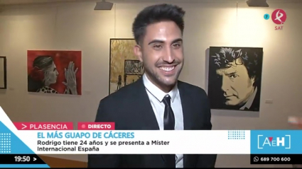 El hombre más guapo de Extremadura