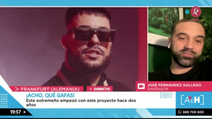 Gafas extremeñas en los Grammy
