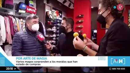 Por cada compra, un truco de magia
