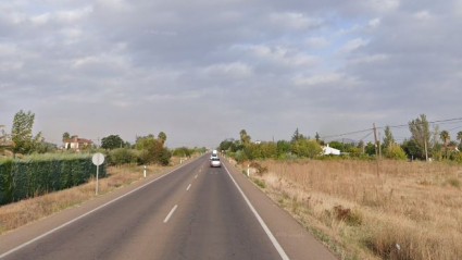 Lugar aproximado del accidente