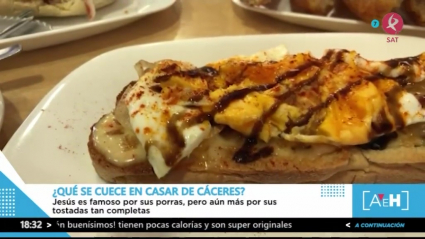 Los churros y las tostadas en Casar de Cáceres