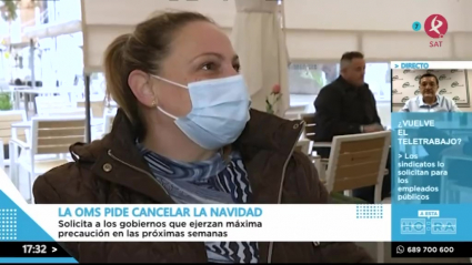 La OMS pide cancelar la Navidad