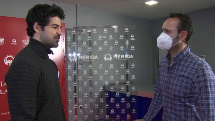 Miguel Ángel Muñoz durante su entrevista con Extremadura Noticias