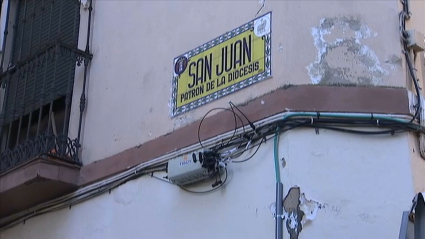 Cámara de vigilancia en la Calle San Juan