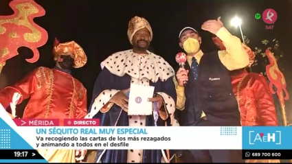 El gesto de uno de los reporteros de Canal Extremadura