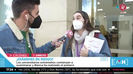 La llegada de los exámenes