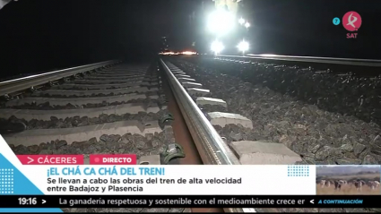 Nuevos tramos del tren extremeño
