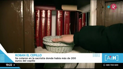 Robos en la iglesia