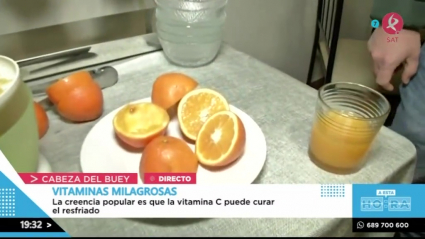 El zumo de naranja