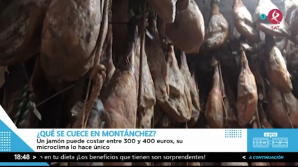 Los jamones de Montánchez