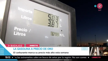 La subida de precio del carburante