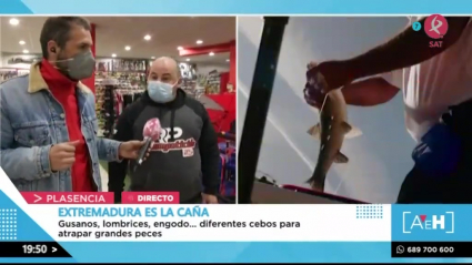 La pesca extremeña en Fitur