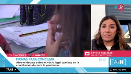 Una madre que lucha por la conciliación