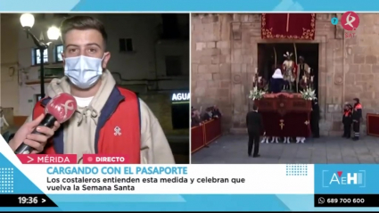 El pasaporte covid en Semana Santa