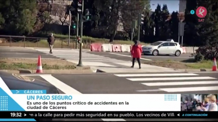 Un nuevo paso de peatones