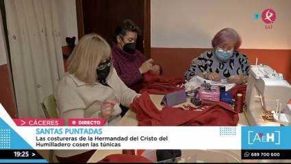 Las túnicas en Cáceres