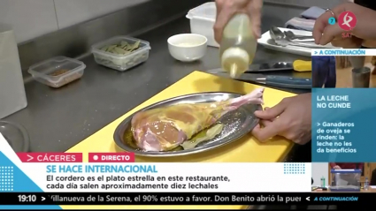 El cordero extremeño en Dubái