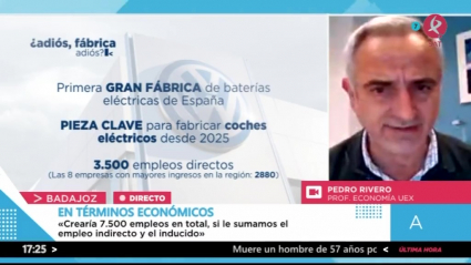 La fábrica de baterías en Extremadura